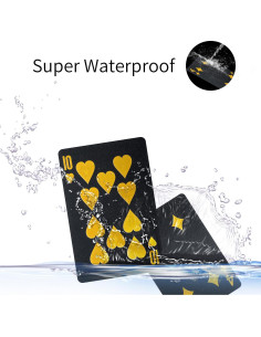 Baraja de Cartas Impermeable LAGEBONA 54 Cartas 8.8x6.3cm 2