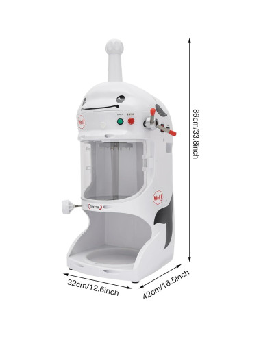 Máquina de Hielo Comercial DOONARCES 350W Eléctrica 16.8kg