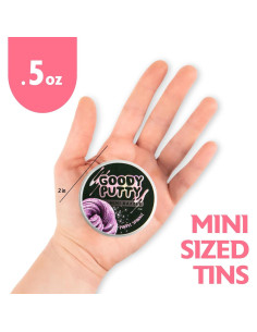 Set de 8 Mini Latas Dazzle Goody Putty Juguete Sensorial 2