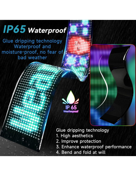 Luces LED Ojos del Diablo Pddolw 34.8x10.2 cm Programables