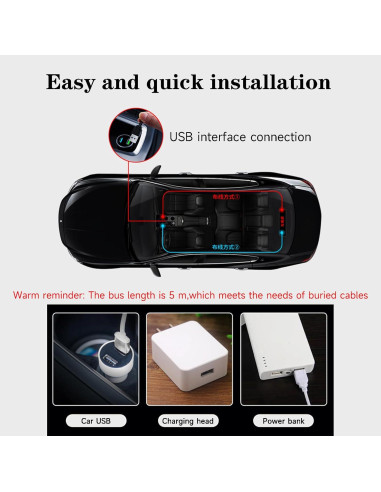 Luces LED Ojos del Diablo Pddolw 34.8x10.2 cm Programables