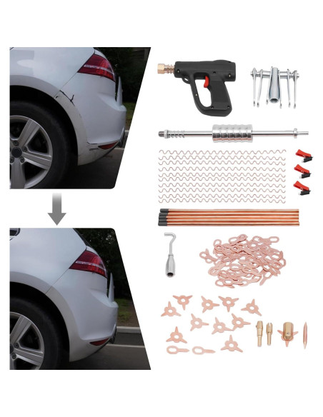 Kit de Soldador de Abolladuras 86PCS Ageanbri para Automóviles