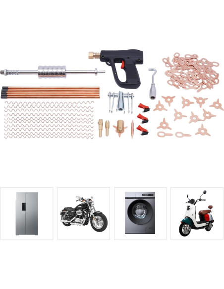 Kit de Soldador de Abolladuras 86PCS Ageanbri para Automóviles