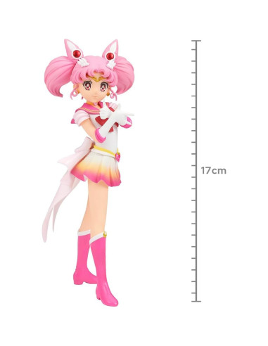 Figura Glitter & Glamours Super Sailor Chibi Moon Bandai 17 cm