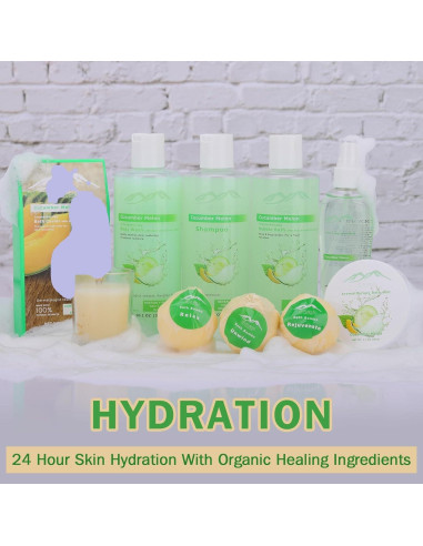 Cesta de Regalo Spa Purelis con Productos Naturales 2.6kg