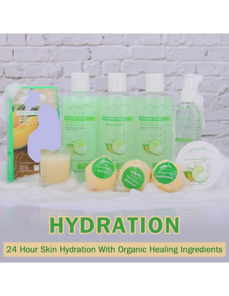 Cesta de Regalo Spa Purelis con Productos Naturales 2.6kg