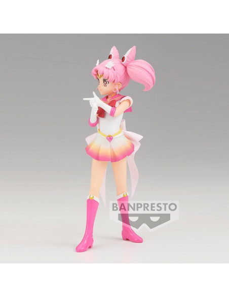 Figura Glitter & Glamours Super Sailor Chibi Moon Bandai 17 cm