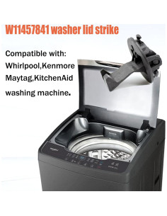 Pestillo de Tapa de Lavadora Kscjdg W11457841 - Reemplazo Duradero 2