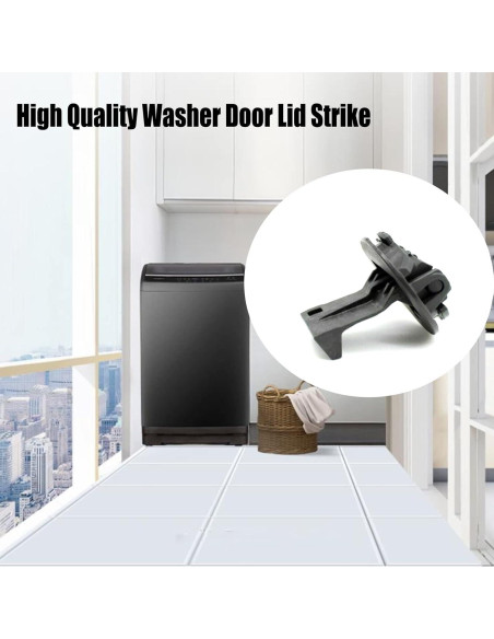 Pestillo de Tapa de Lavadora Kscjdg W11457841 - Reemplazo Duradero