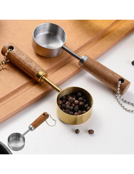 Cucharas de Café de Acero Inoxidable Yimluofa 15ml - 2 Unidades