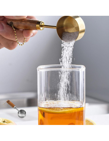 Cucharas de Café de Acero Inoxidable Yimluofa 15ml - 2 Unidades