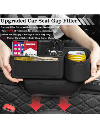 Organizador de Relleno para Espacio entre Asientos TESHITVLOG