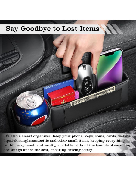 Organizador de Relleno para Espacio entre Asientos TESHITVLOG