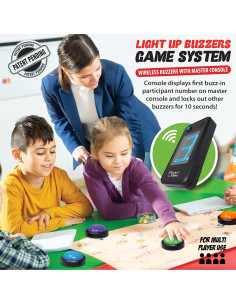 Sistema de Botones de Juego Inalámbrico Teacher's Choice 4 Jugadores 2