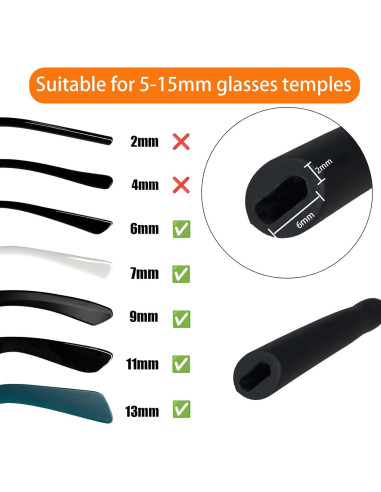 Correa Ajustable para Gafas Favanty - Antideslizante 35cm