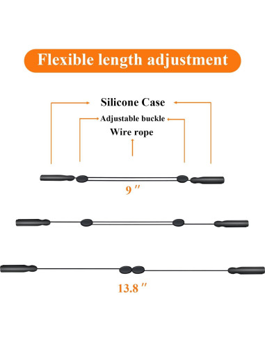 Correa Ajustable para Gafas Favanty - Antideslizante 35cm