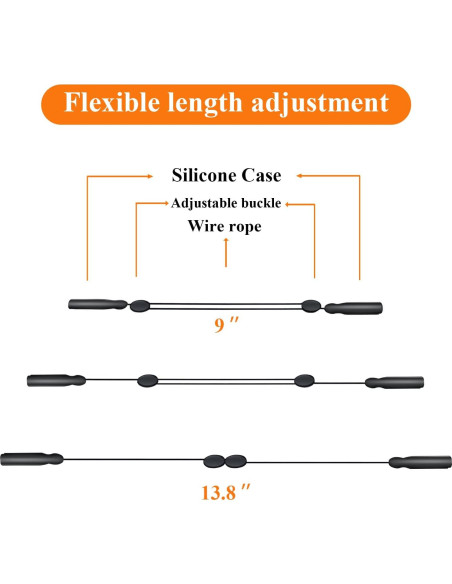 Correa Ajustable para Gafas Favanty - Antideslizante 35cm