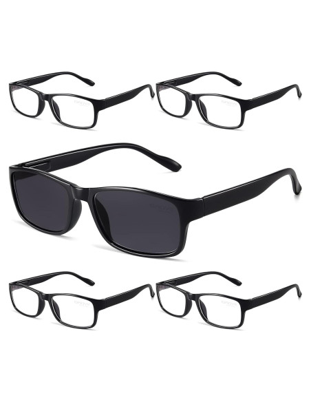Gafas de lectura Gaoye 5 Pack Anti Luz Azul 3.0x