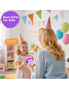 Máquina de Karaoke Fede Mini con 2 Micrófonos Inalámbricos 2