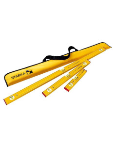 Nivel de burbuja Stabila Pro Set 80 AS 120 cm con estuche