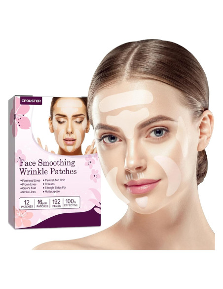 Parches Antienvejecimiento CPDUSTER 192pcs para Arrugas Faciales Parches Antienvejecimiento CPDUSTER 192pcs para Arrugas Faciales