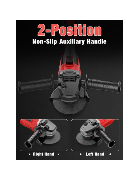 Amoladora Angular Inalámbrica APEXPOWER 115 mm 9000 RPM