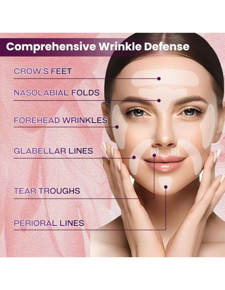 Parches Antienvejecimiento CPDUSTER 192pcs para Arrugas Faciales Parches Antienvejecimiento CPDUSTER 192pcs para Arrugas Faciales