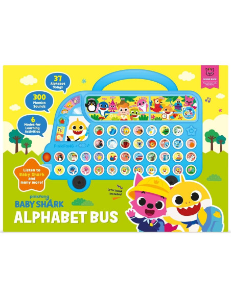 Pizarra de Sonido Baby Shark Pinkfong - Autobús Educativo