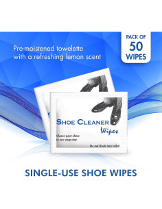 Toallitas Húmedas para Brillar Zapatos Diamond Wipes - 50 Unidades 2