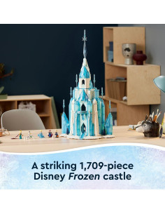 LEGO Castillo de Hielo Disney 43197 con Anna y Elsa 1709 Piezas 2