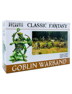 Banda de Guerreros Goblin Wargames Atlantic - 30 Figuras 28mm