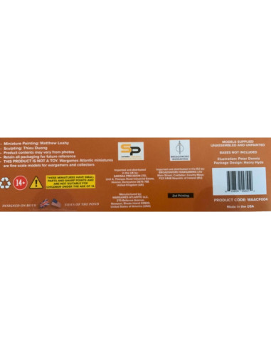 Banda de Guerreros Goblin Wargames Atlantic - 30 Figuras 28mm