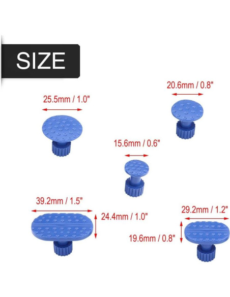 Kit de reparación de abolladuras Cocoarm 30 piezas nylon