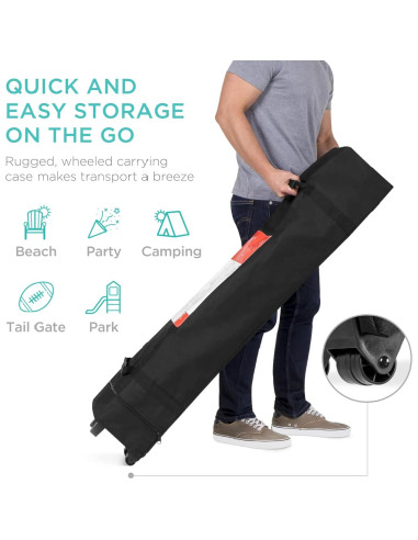 Carpa Plegable 3x3m Mejor Opción Beige 1 Persona Instantánea