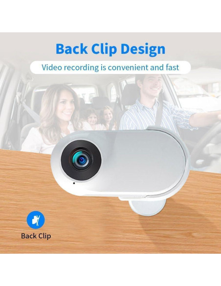 Cámara de Collar para Gatos Ehomful HD 1080P Compacta