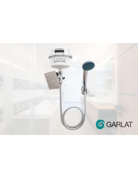 Calentador de Agua Eléctrico Garlat LT13 120V Ducha Manual