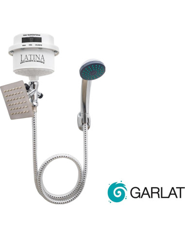 Calentador de Agua Eléctrico Garlat LT13 120V Ducha Manual