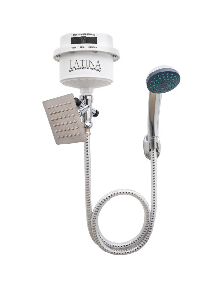 Calentador de Agua Eléctrico Garlat LT13 120V Ducha Manual
