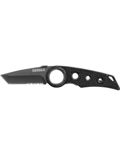 Cuchillo Plegable Gerber Gear Remix 3" Serrado Negro 2