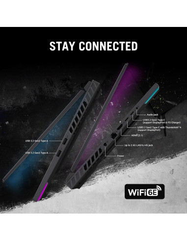 Laptop ASUS ROG Strix G16, 16" QHD, RTX 4070, i9, 16GB