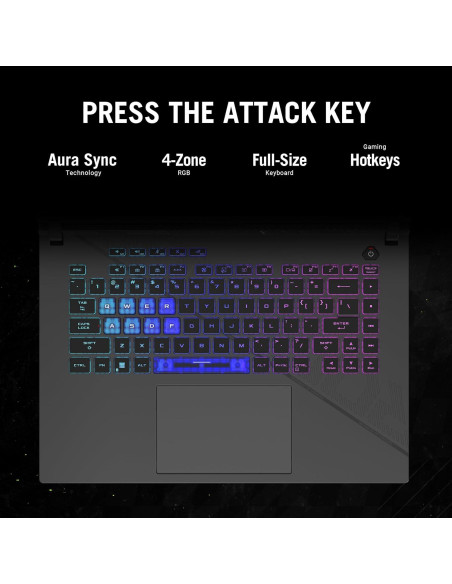 Laptop ASUS ROG Strix G16, 16" QHD, RTX 4070, i9, 16GB