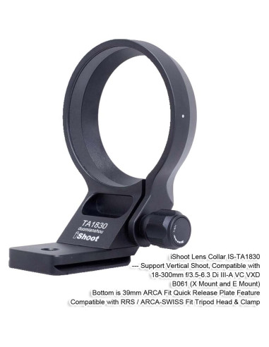 Anillo de Montaje en Trípode iShoot IS-TA1830 para Tamron 18-300mm