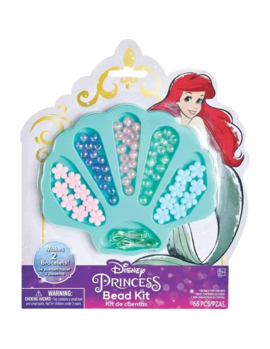 Kit de Cuentas de Joyería Princesa Disney Amscan - 64 Piezas