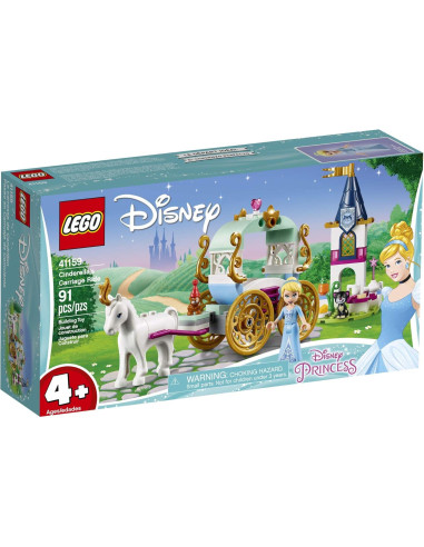 LEGO Disney Paseo en Carroza de Cenicienta 41159 - 91 Piezas