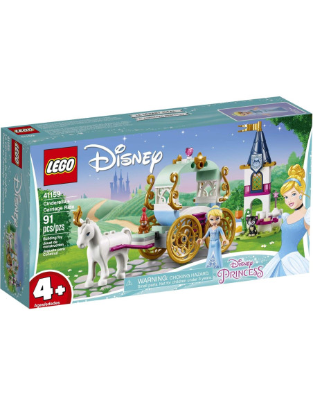 LEGO Disney Paseo en Carroza de Cenicienta 41159 - 91 Piezas