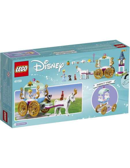LEGO Disney Paseo en Carroza de Cenicienta 41159 - 91 Piezas