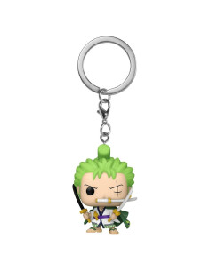 Funko POP! Llavero Roronoa Zoro One Piece 11.76 cm