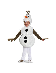 Disfraz de Olaf de Frozen para niño M (3T-4T)