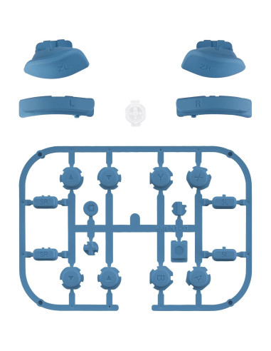 Juego Completo de Botones eXtremeRate para Nintendo Switch - Azul Fuerza Aérea