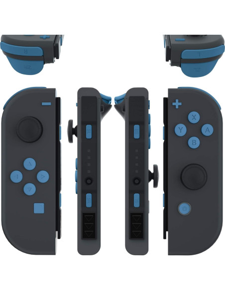 Juego Completo de Botones eXtremeRate para Nintendo Switch - Azul Fuerza Aérea